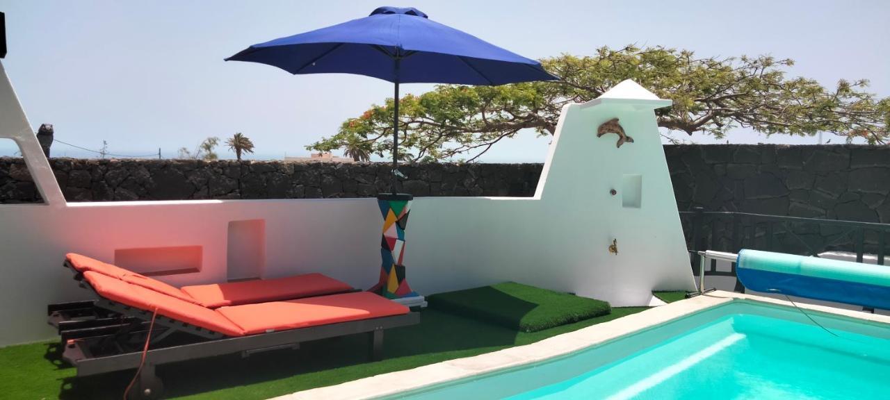 Aptos Con Piscina El Flamboyan 1 Teseguite Exterior photo