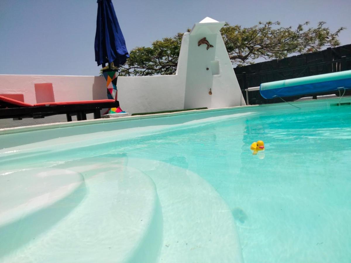 Aptos Con Piscina El Flamboyan 1 Teseguite Exterior photo
